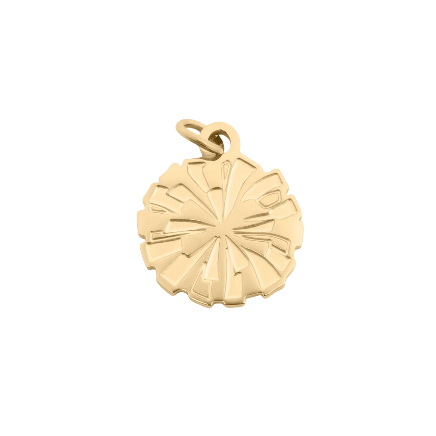 Medium Gold Pom Charm