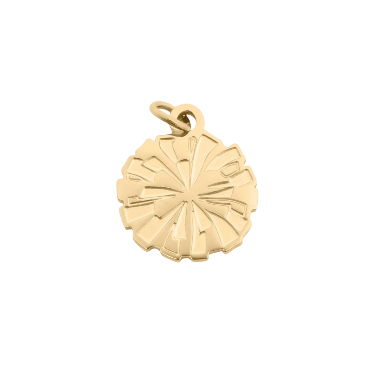Medium Gold Pom Charm