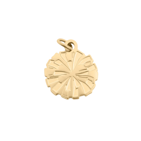 Medium Gold Pom Charm