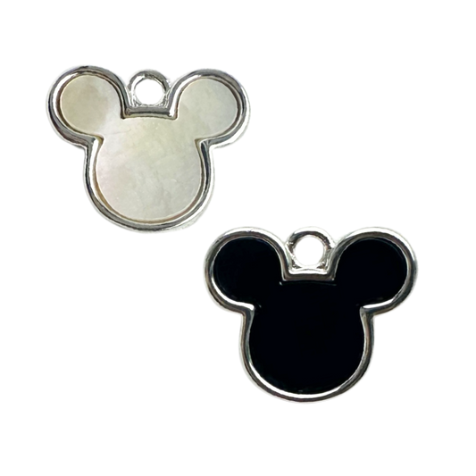 Medium Silver Mouse Charm