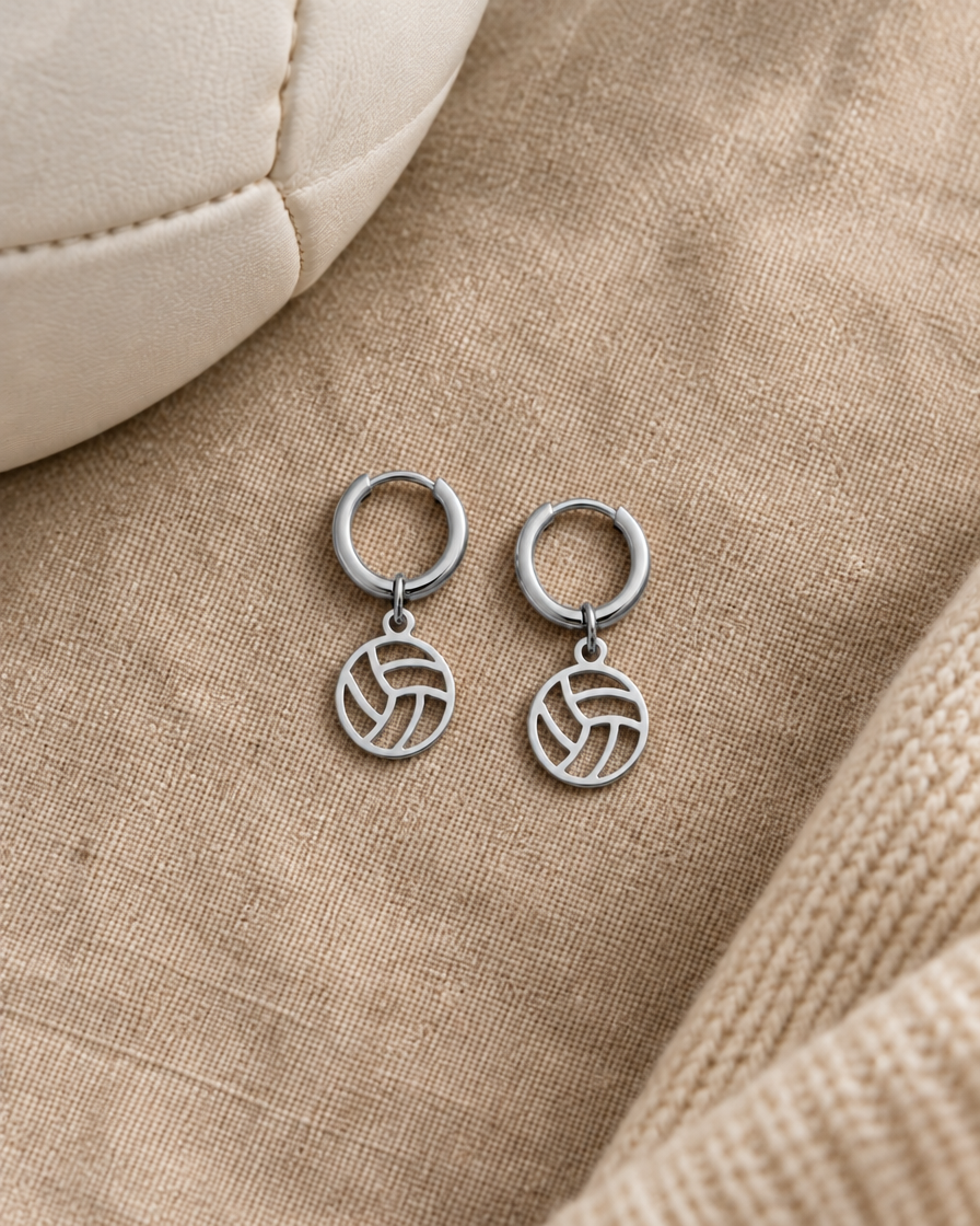 Volleyball Dangle Earrings