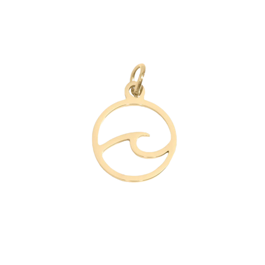 Small Wave Charm