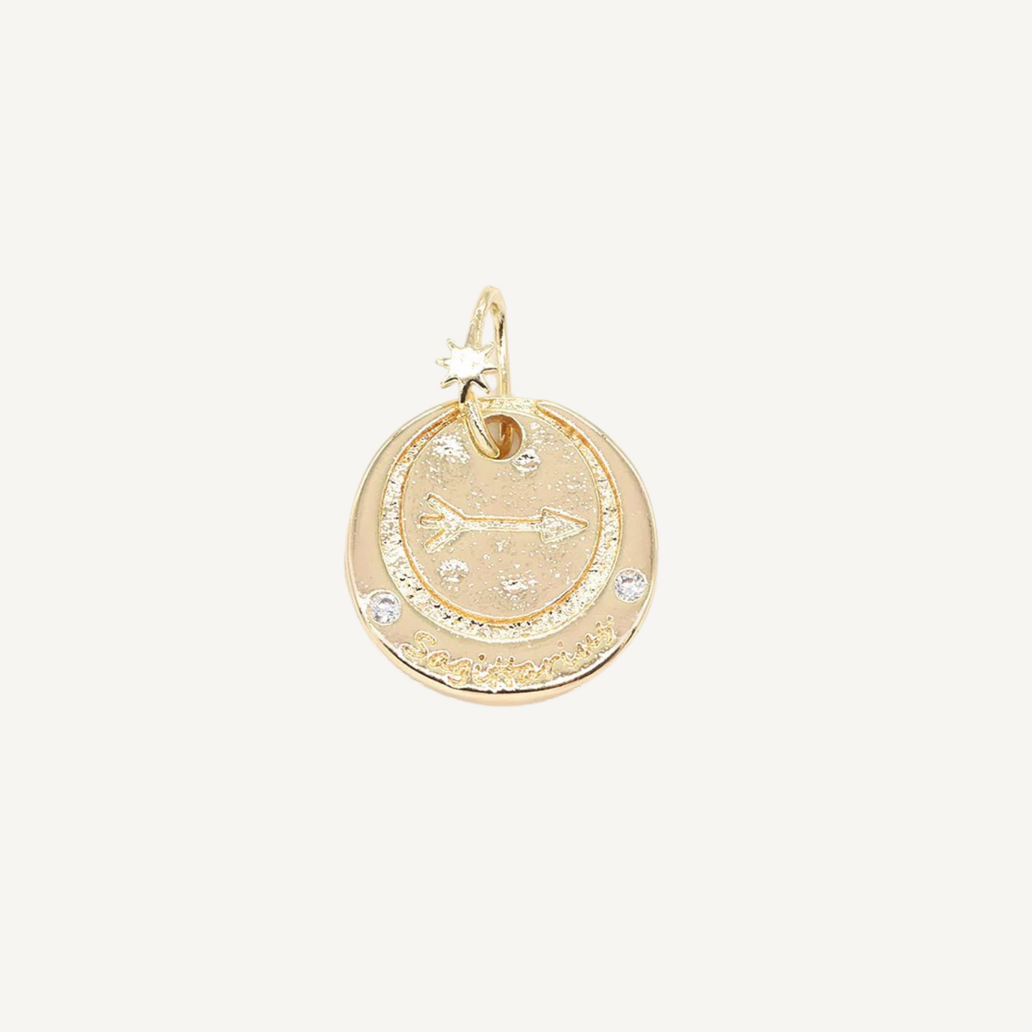 Medium Zodiac Coin Charm