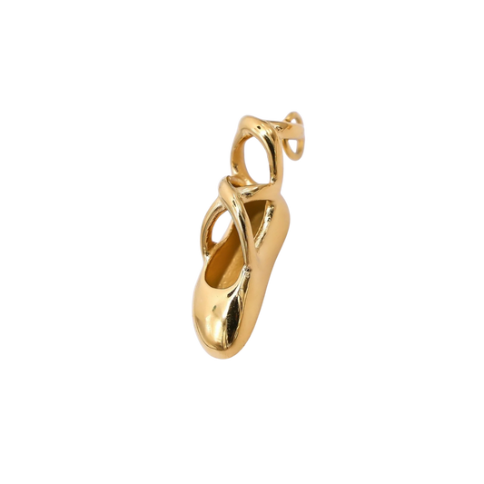 Small Gold Pointe Shoe