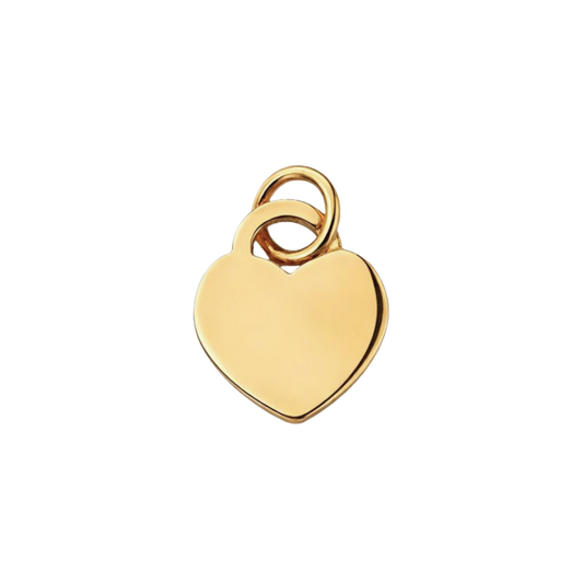 Small Heart Charm (Engravable)