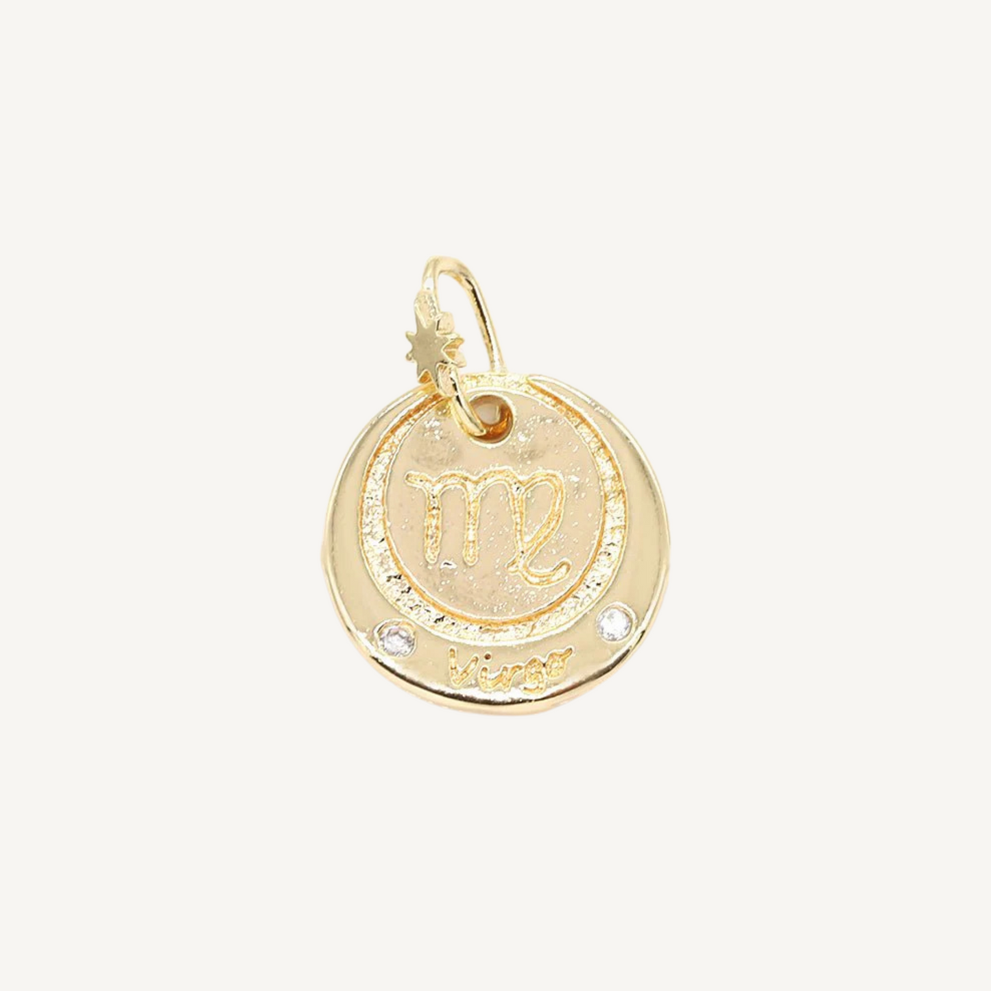 Medium Zodiac Coin Charm